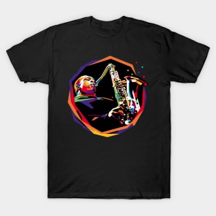 jazz wpap pop art T-Shirt